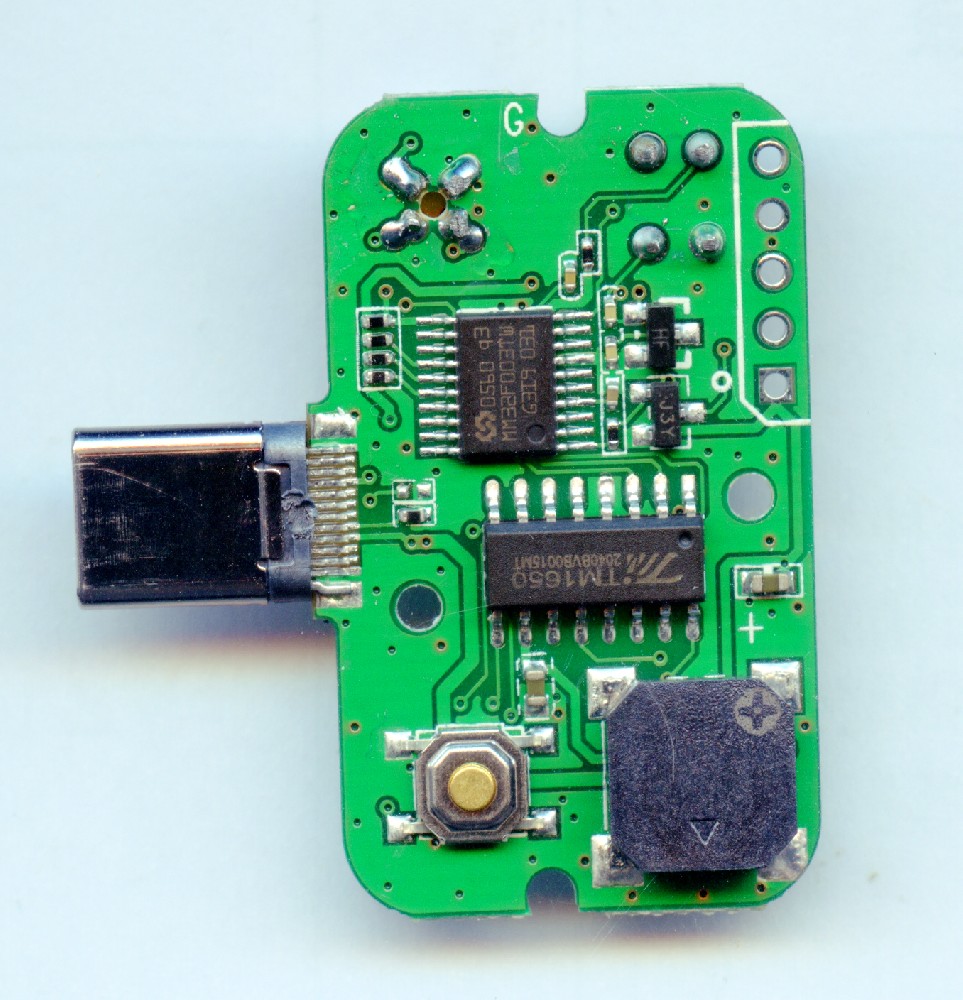 单片机测温项目-手机口供电测温仪